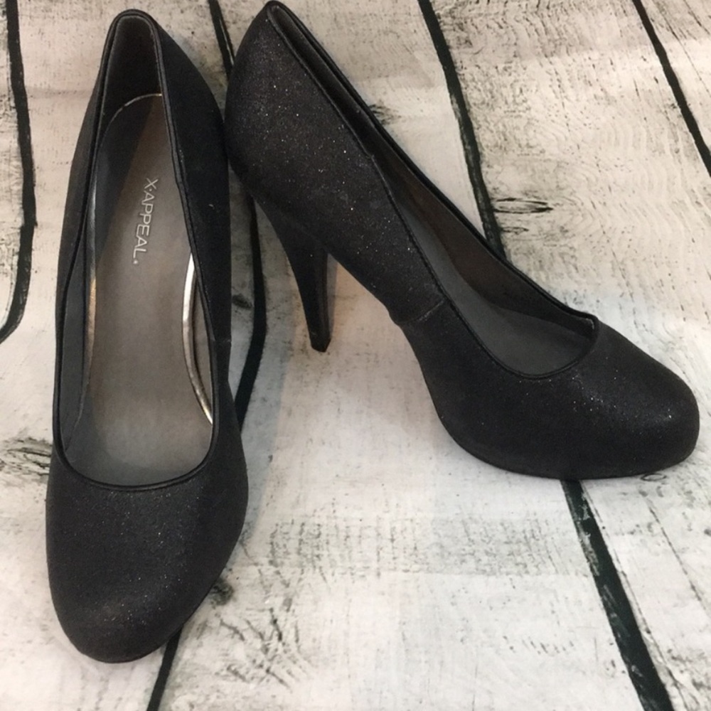 Cute X appeal glittery heels - Picture 2 of 6